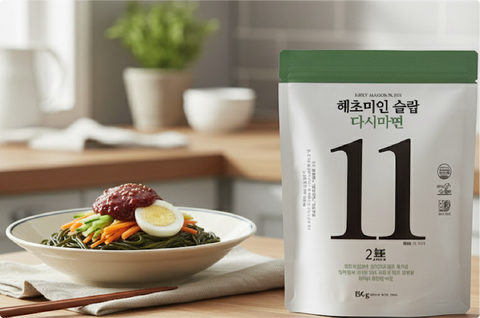 haechomiin noodle recommended plating