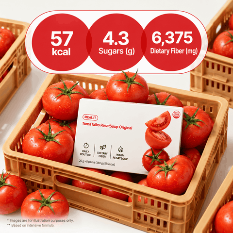 MEAL IT TomaTalk Intensive Spicy Tomato Soup 20g x 8 Packets