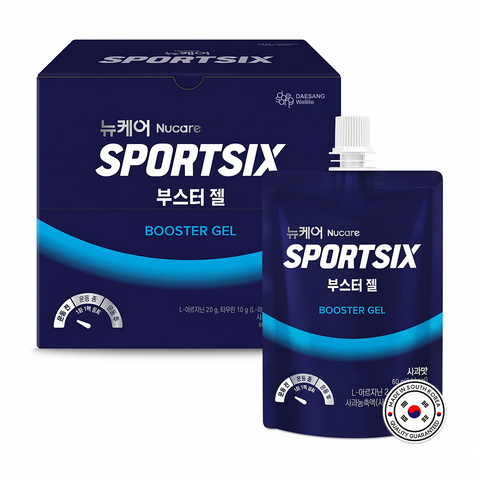 SPORTSIX BOOSTER GEL (60g x 10 packs) / 뉴케어 스포식스 부스터 젤 60g 10개입