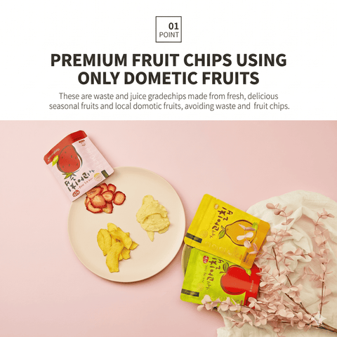 Abisak Fruit Chips - Mandarin Orange Chips 14g