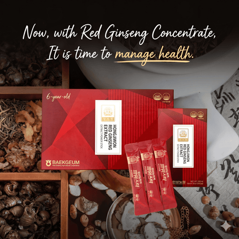 GEUMSAN GINSENG Korean Red Ginseng Concentrate Power Stick (6 Years Old)