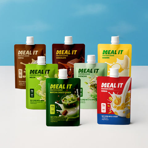 MEAL IT Protein Shake 40g Bundle 2 Pcs/ 밀잇 식단관리 단백질 쉐이크 포켓형
