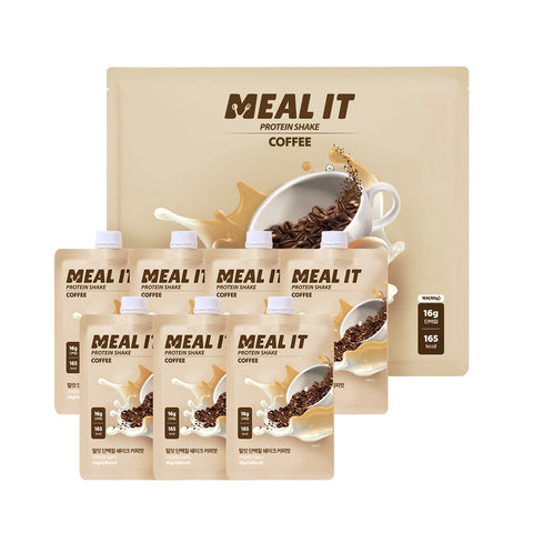 MEAL IT Protein Shake 1 Set (40g × 7 Packs) / 밀잇 식단관리 단백질 쉐이크 포켓형