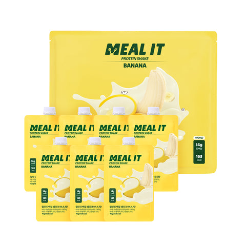 MEAL IT Protein Shake 1 Set (40g × 7 Packs) / 밀잇 식단관리 단백질 쉐이크 포켓형