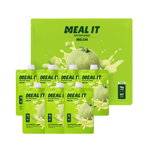 MEAL IT Protein Shake 1 Set (40g × 7 Packs) / 밀잇 식단관리 단백질 쉐이크 포켓형