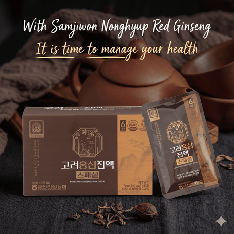 GEUMSAN GINSENG 6-Year-Old Goryeo Red Ginseng Extract Special 70ml x 30PCS