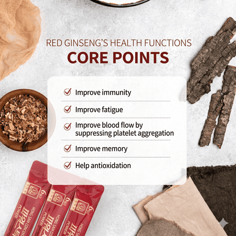 GEUMSAN GINSENG Korean Red Ginseng Concentrate Power Stick (6 Years Old)