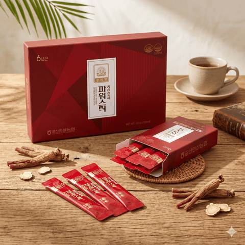 GEUMSAN GINSENG Korean Red Ginseng Concentrate Power Stick (6 Years Old)