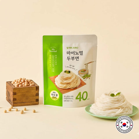 [5 Packs] MyNormal 100% Domestic Soybean Tofu Noodles  / 마이노멀 국산콩 100% 두부면 5개입