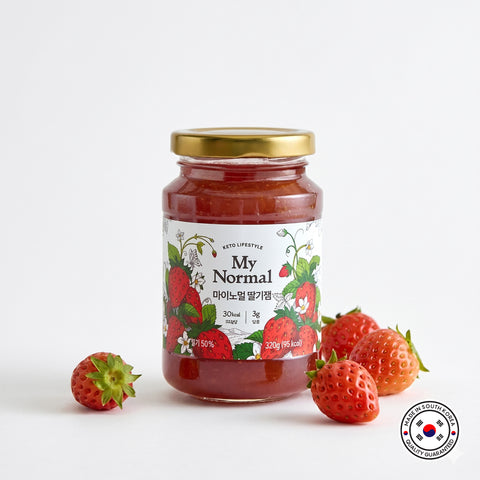 MyNormal Low Sugar Low Calorie Strawberry Jam 320g / 마이노멀 저당 저칼로리 딸기잼 320g