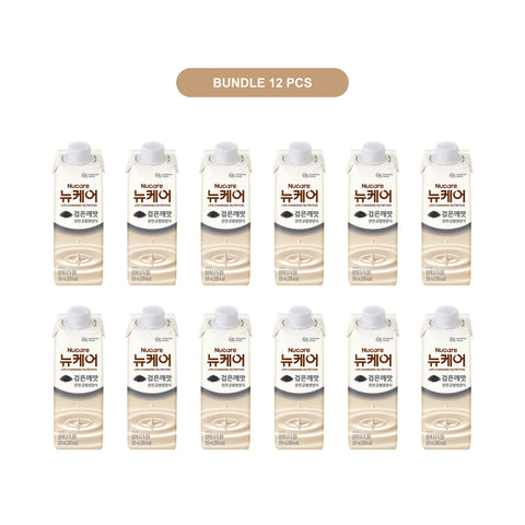 [12Pcs / 24Pcs] Nucare Nutritional Balanced Black Sesame (200ml) KMF HALAL Bundle