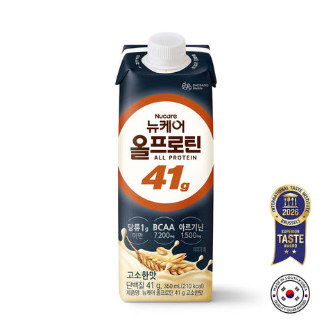 [9pcs / 18pcs] Nucare All Protein 41g Savory Grain (350ml)