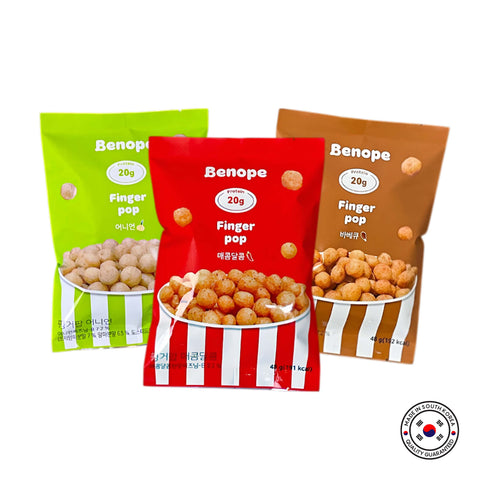 Benope Protein Snack Finger Pop - 48g / 베노프 단백질과자 핑거팝
