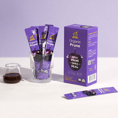 Organic 100% Prune Juice Sticks 20g x 14 Packets / 유기농푸룬