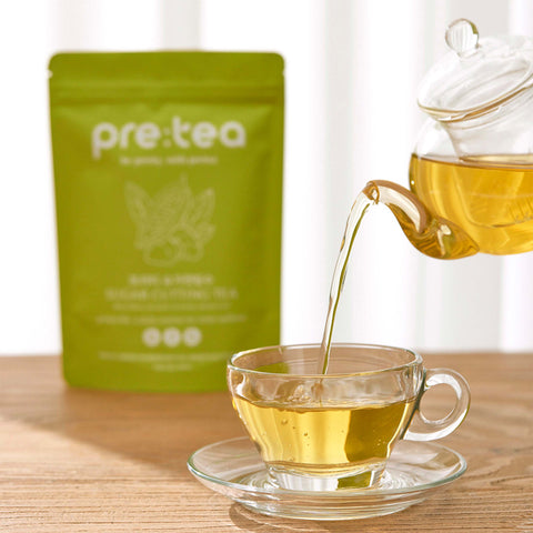 Pre:tea Sugar Cutting Herbal Tea, 1.5g × 20 Tea Bags / 프리티 슈가컷팅수