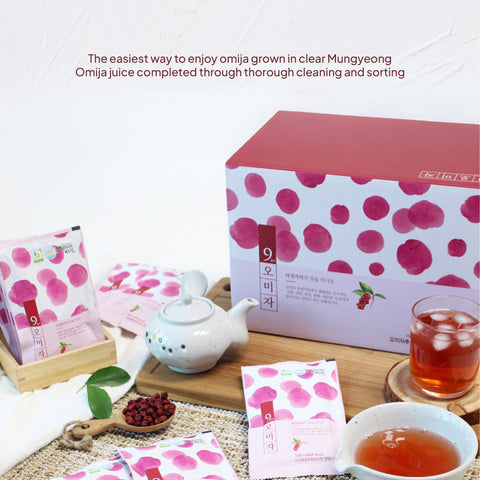 Mungyeong September Omija Juice Value Pack 100ml x 50pcs / 9월의 오미자즙