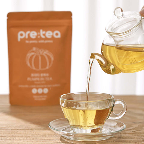 Pre:tea 100% Pumpkin Herbal Tea 20pcs x 1.5g / 프리티 호박수 호박차