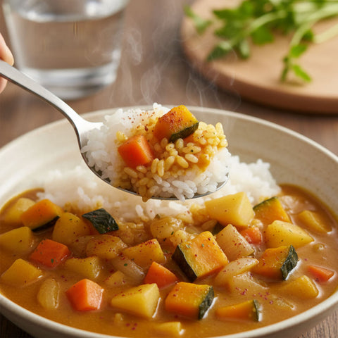 [Bundle 5PCS] Babam Pumpkin Vegetable Curry-Spicy / 바밤 단호박 채소 카레 매운맛 180g