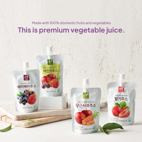 Clear Farm Berry Berry Juice 100ml x 10 pcs / 맑은농장 베리베리 주스