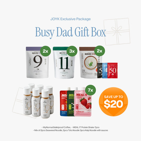 Busy Dad Gift Box | High Protein Snacks, Meal Replacement & Healthy Noodles