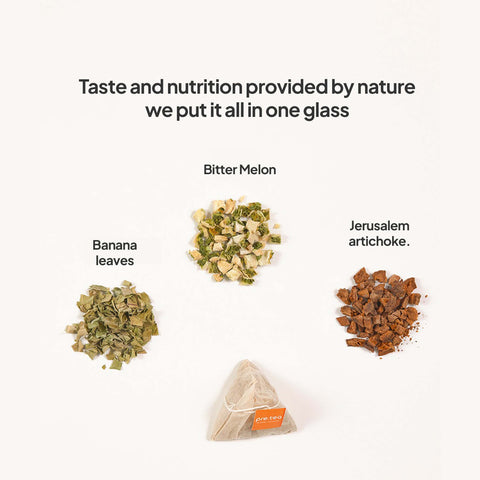 Pre:tea Sugar Cutting Herbal Tea, 1.5g × 20 Tea Bags / 프리티 슈가컷팅수