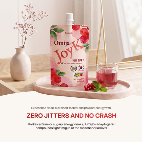 [JOYK] Premium Korean Omija Juice (10 Packs) 1 Box | 100% Organic Omjia