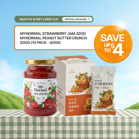 MyNormal Healthy Combo Low Sugar Spread Pack | Nutritious & Delicious Breakfast Spread Set
