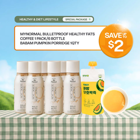 Special Diet Breakfast Bundle – MyNormal Bulletproof Coffee 6 Bottle & Babam Pumpkin Porridge