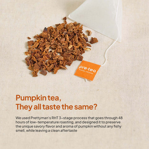 Pre:tea 100% Pumpkin Herbal Tea 20pcs x 1.5g / 프리티 호박수 호박차