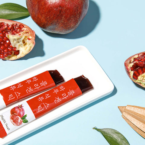 HARU Pomegranate Collagen Jelly Stick 20g x 30pcs / 하루건강 석류 콜라겐 젤리 스틱