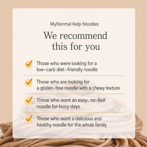 MyNormal Buckwheat Tofu Noodles – Zero Sugar, 5 Pack