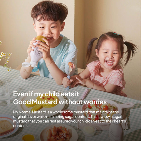 MyNormal Low Sugar Mustard 310g – Korean Condiment