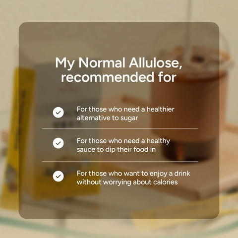MyNormal Liquid Allulose Sticks – Zero Calorie, 20 Pouches