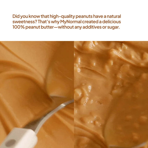 MyNormal Low Sugar Peanut Butter 250g – Creamy or Crunchy
