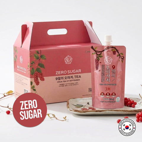 Mungyeong September Omija Juice Zero Sugar 110ml x 20pcs / 9월의 오미자