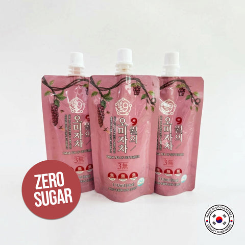 Mungyeong September Omija Juice Zero Sugar 110ml x 20pcs / 9월의 오미자