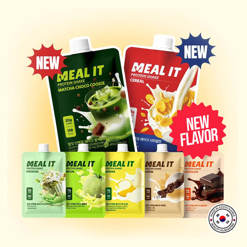 MEAL IT Protein Shake 1 Set (40g × 7 Packs) / 밀잇 식단관리 단백질 쉐이크 포켓형