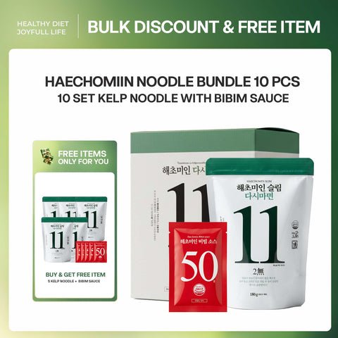[BUY 1 BOX GET FREE 5] Haechomiin Kelp Noodle with Spicy Bibim Sauce