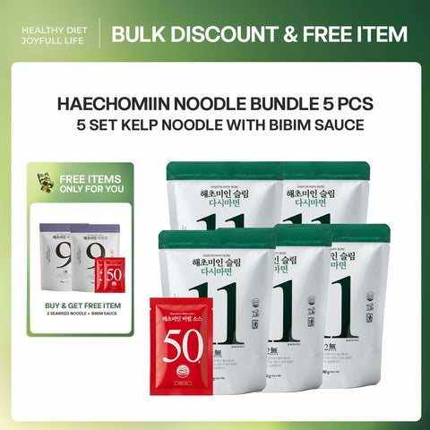 [BUY 5 GET 2 FREE] Haechomiin Kelp Noodle with Bibim Sauce