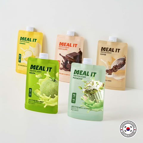 MEAL IT Protein Shake 1 Set (40g × 7 Packs) / 밀잇 식단관리 단백질 쉐이크 포켓형