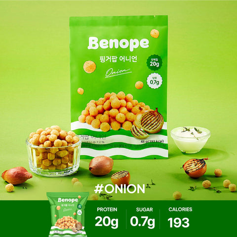 Benope Protein Snack Finger Pop - 48g / 베노프 단백질과자 핑거팝