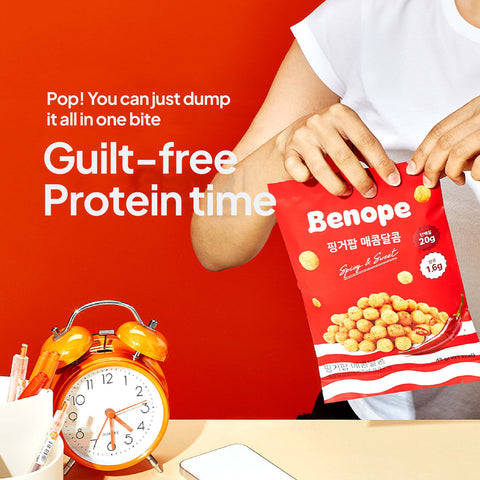 Benope Protein Snack Finger Pop - 48g / 베노프 단백질과자 핑거팝