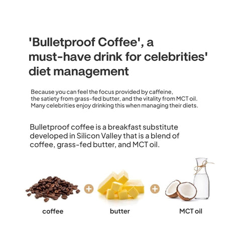 [6 Bottles] MyNormal Bulletproof Zero Sugar Butter Coffee / 마이노멀 방탄커피 오리지널 6개입