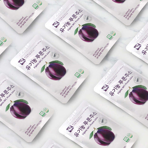 Korean 100% Organic Prune Juice 80ml x 30pcs / 유기농 푸룬주스