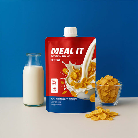 MEAL IT Protein Shake 40g Bundle 2 Pcs/ 밀잇 식단관리 단백질 쉐이크 포켓형