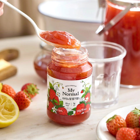 MyNormal Low Sugar Low Calorie Strawberry Jam 320g / 마이노멀 저당 저칼로리 딸기잼 320g