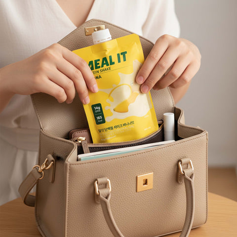 MEAL IT Protein Shake 1 Set (40g × 7 Packs) / 밀잇 식단관리 단백질 쉐이크 포켓형