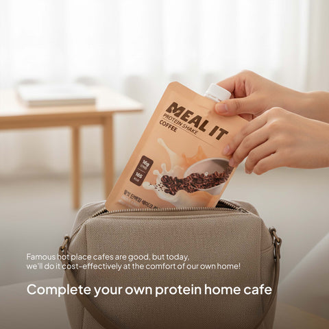 MEAL IT Protein Shake 40g Bundle 2 Pcs/ 밀잇 식단관리 단백질 쉐이크 포켓형