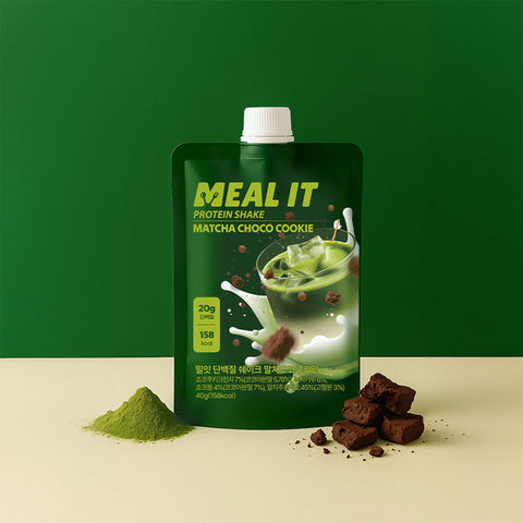 MEAL IT Protein Shake 40g Bundle 2 Pcs/ 밀잇 식단관리 단백질 쉐이크 포켓형