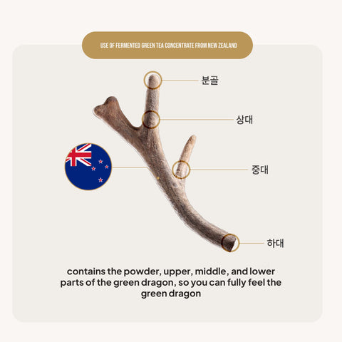Premium Fermented Deer Antlers Korean Red Ginseng Extract 70ml x 90 Pcs / 명원담 프리미엄 발효 녹용 홍삼
